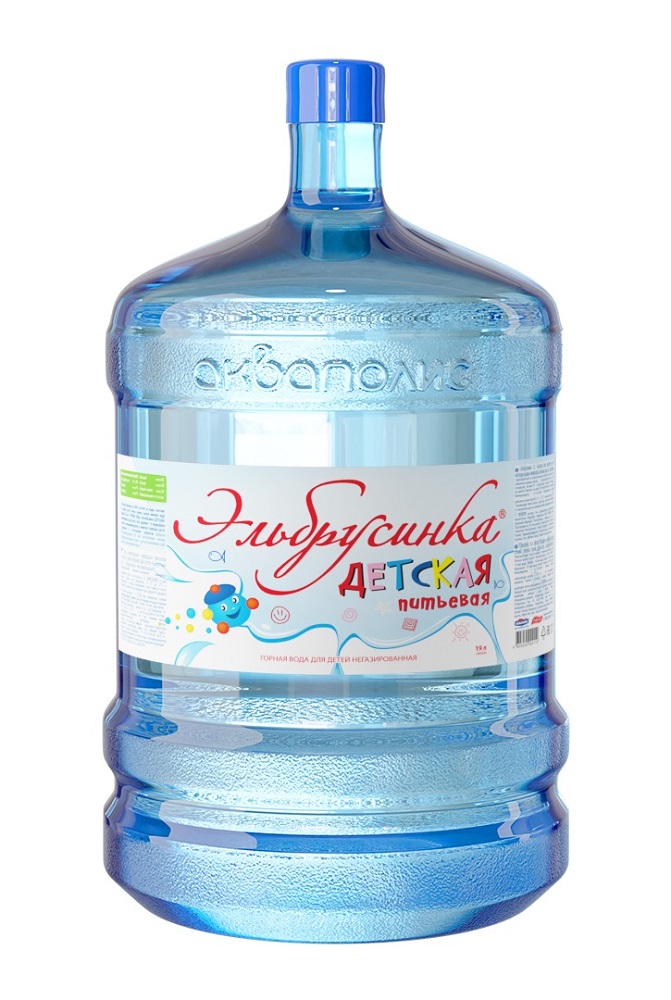 Питьевая вода Эльбрусинка детская 19л